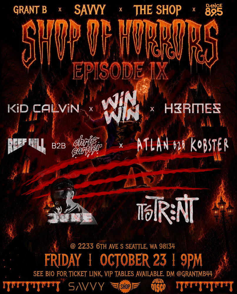 Shop of Horrors Episode IX event flyer